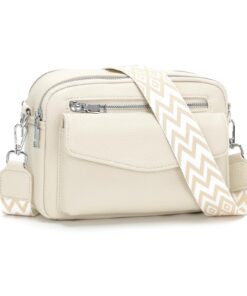 YISUOHOOM Sac à Main Petit Bandoulière Femme Cuir PU 6 Couleurs Femmes Sacoche Cadeau