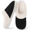 Pantoufles Chaudes Femmes Fourrure Accueil Chaussons Peluche Hiver