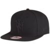 Chapéau Snapback New Era - Noir Devils de Manchester United | Coiffure pour Passionnés de Football | Design Sportif