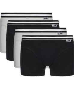 Boxer coton stretch confort et maintien Dim Ecodim (lot de 4)