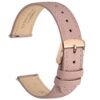 Bracelets de Montre WOCCI Grace, Qualité de Cuir de Grain Supérieur, Libération Rapide et Bandes de Remplacement Incluse