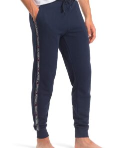 Tommy Hilfiger Pantalon de Jogging Homme Regular Fit Chic et Confortable pour Activités Décontractées 2XL