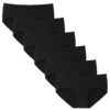 Culottes INNERSY pour adolescente douces en coton pour 10 à 16 ans - Lot de 6 - OEKO-TEX STANDARD 100