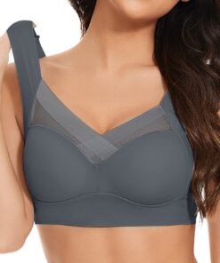 Brassière Sport Sans Armature Ultra Confortable Rembourré pour Yoga et Fitness, Push Up sans Couture, Confortable Tues F