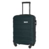 Barrens Valise Cabine Rigide Vert Bagage Leger 4 Roues Serrure Combinaison ABS Ultra Leger 34L Poignée Télescopique