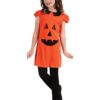 DEGUISE TOI - Déguisement Citrouille Lanterne pour Fille Halloween 2023 Grand Taille