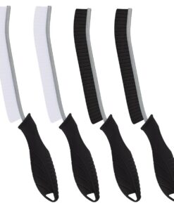 Brosse à Poils Durs WC, Brosses de Nettoyage pour Évier et Baignoire – Montage Mural, Noir, Taille 4