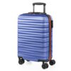 Valise cabine JASLEN Rigide Légère with Cadenas TSA pour Voyage en Avion Bleu 55x35x20