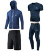 MEETYOO Tee Shirt Compression Homme Fitness Jogging Musculation