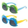 Hifot Lunettes de Soleil Enfant Dinosaure 3 à 6 Ans, Protection UV400 Sport Plage_extérieur Anniversaires