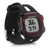 Bracelet kwmobile compatible Garmin Forerunner 10/15 (L Size), noir - TPU - Remplacement pour entraînement fitness