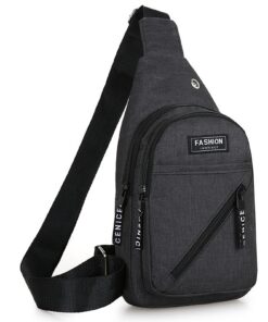 BDSHUNBF Sacoche Étanche pour Homme - Léger et Pratique pour Voyage et Tourisme - Sac à Dos Bandoulière Élégant et Moder