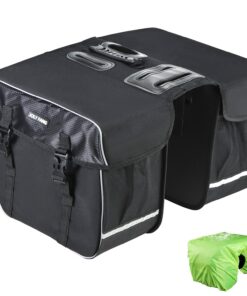 JOLY FANG Sac de Vélo 30L Double Arrière Waterproof pour Vélo de Route - Sacoche de Transport Étanche 2024