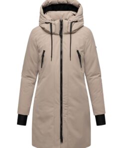 Navahoo Manteau d'hiver imperméable pour femme - Parka chaude parfait pour la montagne avec capuche amovible et bretelle