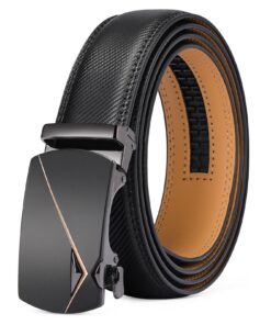 CEINTURE SENDEFN HOMME AUTOMATIQUE TAILLE AJUSTABLE CUIR LARGEUR 35MM COSTUME JEANS CEDESSA