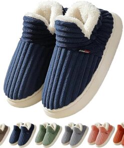 Pantoufles Sobeta en mousse à mémoire de forme confortables pour femme, antidérapantes et rétro, parfaites pour la maiso