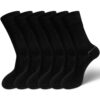 Chaussettes Bambou LOFIR pour Homme Femme: Ultra Douces et Respirantes pour Gym - 6 Paires EU 36-50 OEKO-TEX