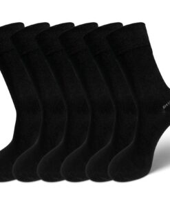Chaussettes Bambou LOFIR pour Homme Femme: Ultra Douces et Respirantes pour Gym - 6 Paires EU 36-50 OEKO-TEX