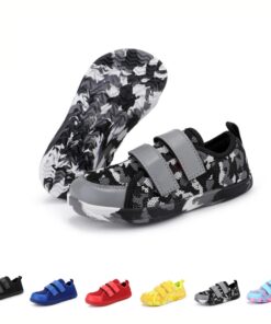 HICKMONBER Minimaliste Barefoot Baskets Garçons et Filles Taille 28-38 EU Léger Respirant