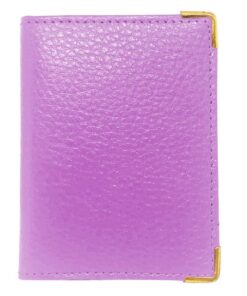 Charmoni Etui Passe Navigo - Confortable et Éco-Responsable - Pour Hommes et Femmes - Poche et Pratique (Mauve) Charmo
