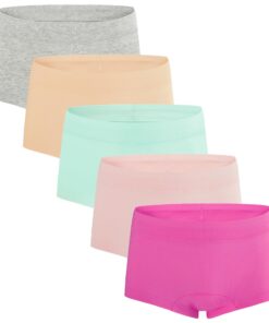 Shorty INNERSY Adolescent Coton Doux Boxer Lot de 5 Ado 8-16 Ans Sport OEKO-TEX STANDARD 100