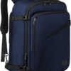 Sac à Dos Voyage Cabine Avion MATEIN Imperméable Extensibleograndspour Voyage Loisir Travail Bleu55x35x25L-OriginaleAir