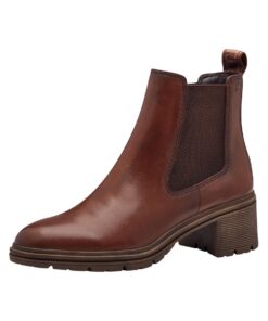 Tamaris Damen Bottine Chelsea 1-25456-43 - Chic et Fonctionnelle pour Femmes en Indispensable Chaussure Hiver