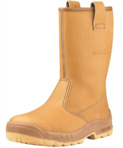 Bottes de sécurité JALLATTE Marron JALASKA SAS S3 SRC - Protection pieds travailleurs - Hommes - Usine usages - Confort