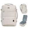 WANDF Sac à Dos Bagage à Main 45x36x20cm Easyjet, Sac à Main de Voyage pour Hommes et Femmes, Sac à Dos avec Compartimen