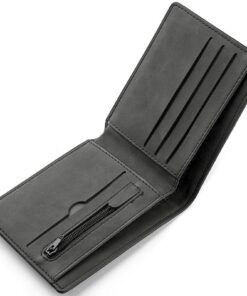 Portefeuille KEYRI Homme Noir pour Travail et Affaires avec Porte-Cartes et Compartment à Billets Portefeuille KEYRI Hom