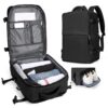 Sac à Dos Voyage Ryanair Easyjet Sous Vide 40x30x20 pour Femme Homme avec Compartiment Chaussures Valise Roulante Sac à