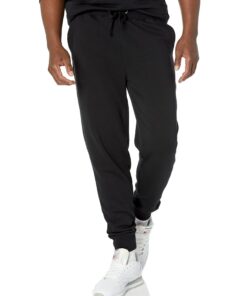 Amazon Essentials Pantalon de Jogging en Éponge Légère pour Homme | Grandes Tailles Disponibles | Conforterge OEKO-TEX S