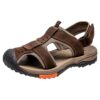 Sandales d'été respirantes à semelle épaisse pour hommes confortables et stylish Talons Pour Hommes Habillés Bout Fermé