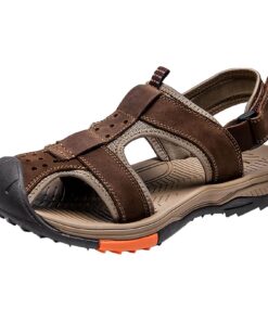 Sandales d'été respirantes à semelle épaisse pour hommes confortables et stylish Talons Pour Hommes Habillés Bout Fermé