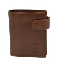 Porte-cartes de crédit en cuir véritable avec protection RFID, 16 espaces, coffret cadeau inclus