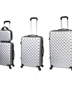 Valises CELIMS Gris pour Voyage | Rigide | Lot de 4 Pièces | Adaptées aux Passagers en Cabine et en Évacuation| Idéales
