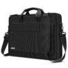 TECOOL Sacoche Ordinateur 17-17.3 Pouces Noir, Protection Housse SAC pour Laptop Lenovo/Acer/ASUS/Dell/HP 17 Pouces,Port