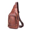 Sac à Dos WeeDee Homme en Cuir pour Affaires et Voyage