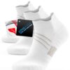 Chaussettes Courtes Respirant Coussin TRENDOUX Homme Femme: Chaussette Support de Voûte pour Sport, Running, Marcher, Ra
