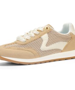 LUCKY STEP Baskets Femmes Mode - Tendances Tennis, Casual Course & Marche, Styles Retro Trainers, Pour Femmes Élégantes