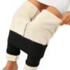 Nadeer Legging Polaire Femme Hiver Chaud Thermo Extensible Thermique Doublé en Polaire Pantalon Taille Haute Slim
