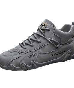 Chaussures de Marche JokeLomple pour Homme - Baskets Orthopédiques antidérapantes et soutien de la voûte plantaire Noir
