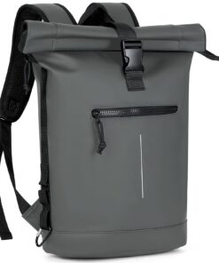 Sac à Dos Étanche pour Femmes et Hommes - Grand Compartiment pour Ordinateur Portable - Élégant pour Voyage, Travail et
