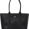 Tommy Hilfiger Sac à bandoulière femme élégant avec motif de marque, spacieux et pratique pour le shopping et le quotidi