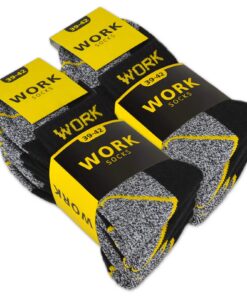 Chaussettes de Travail Courtes Homme en Coton - sockenkauf24 (Lot de 10 ou 20 Paires)
