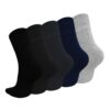 ZAKASA Chaussettes Hommes Coton Classiques Bureau Sans Couture Coloré Douces Respirantes 5 Paires OEKO-TEX STANDARD 100