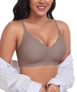 Soutien-gorge Ganado sans fil pour femme en grande taille - Offre de confort et de soutien with extension - Doux et remb