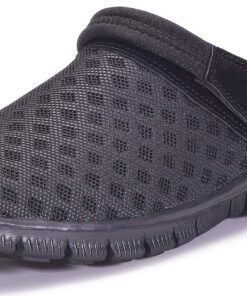 Eagsouni Chaussures de Jardin Respirant Perforés Sabots Mules pour Femmes et Hommes Réglage Facile Désacheminées