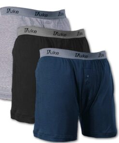 Duke London Lot de 3 boxers en coton XL à 8XL - 6XL WAIST (54 - 56 INCHES ) - confortable - taille large - parfait pour