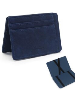 Magic MultiValue Mini Portefeuille en Cuir pour Hommes avec Compartiment à Pièces et 3 Emplacements pour Cartes - Pochet